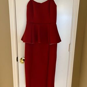 Midi length dress